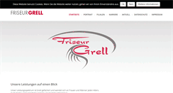 Desktop Screenshot of friseur-grell.de